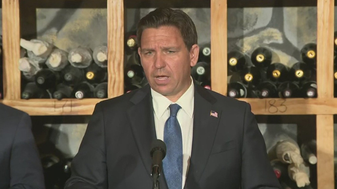 Governor Ron DeSantis speaks on Disney agreement, Haiti flights and signs new bill